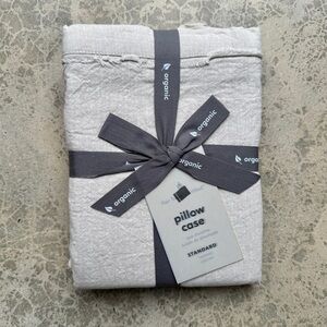 West Elm Organic Linen Cotton Pillow Case - Natural